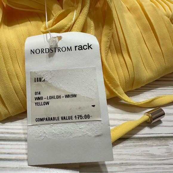 TED BAKER "LOHLOH" PLEATED RACER NECK SLEVELESS TOP 4 (LARGE) - Picture 9 of 13